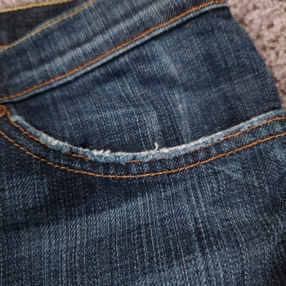 David Kahn Blue Jeans Womens Size 14 Bootcut Stretchy Cotton Polyurethane Casual - Picture 9 of 16